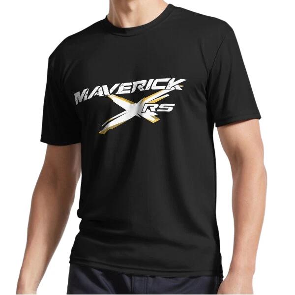 

New CAN AM MAVERICK X RS Active Logo T-Shirt Funny Size S to 5XL M