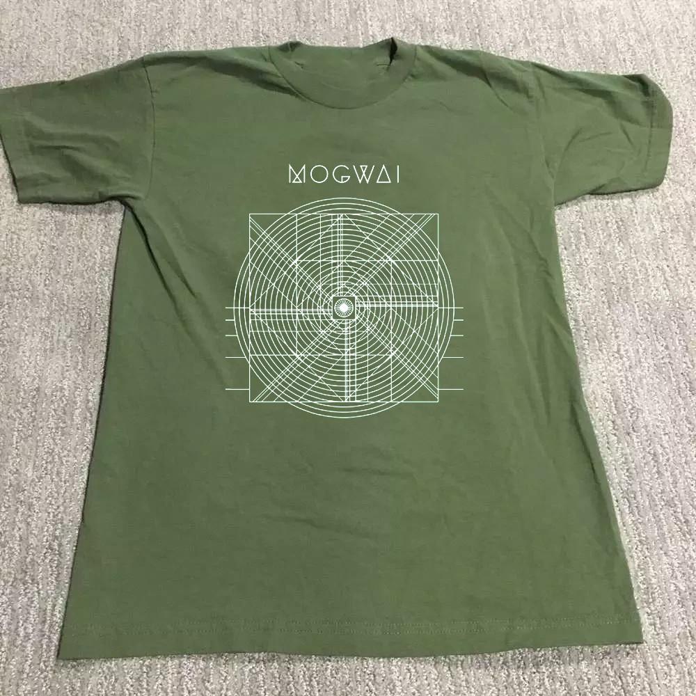 

MOGWAI MUSIC INDUSTRY Футболка с коротким рукавом Зеленая Все размеры S-5XL Унисекс Футболка XXL