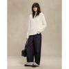Women's Minimalist Hooded Knit Sweater