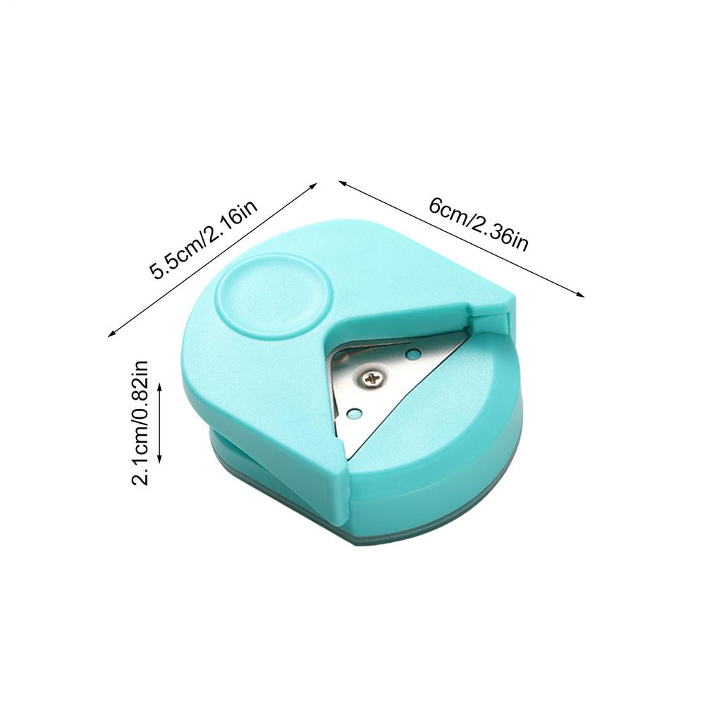 R4mm Corner Rounder Punch Portable Round Corner Cutter Professional Edge Rounding Tool for Paper Craft, Cardstock Photo Laminate