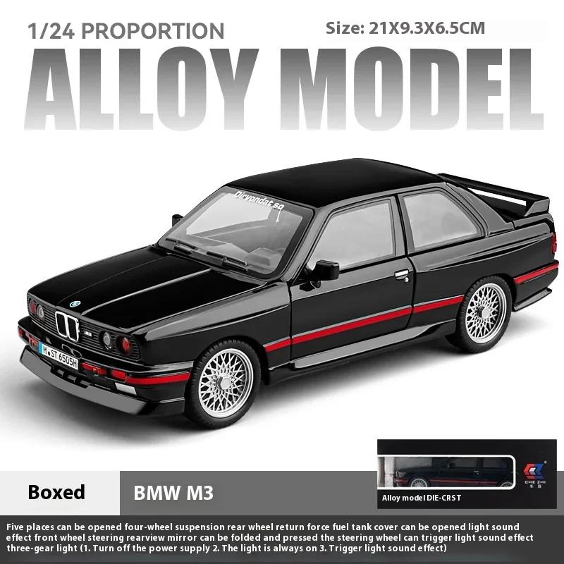 1:24 1988 M3 E30 Modified Classic Racing Vehicle Alloy Diecast Painting Model Car Private Collectibles Goods For Wholesale F