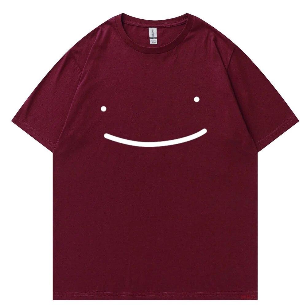 Dream Merch Trička Unisex WoUnisex Trička Harajuku s krátkým rukávem Street Ležérní Móda Oversized oblečení Top Trička s krátkým rukávem