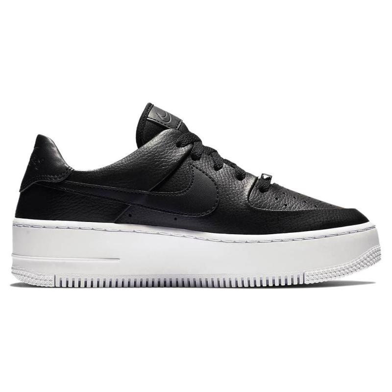 Nike Air Force 1 Sage Low Black White Women's Sneakers AR5339-002