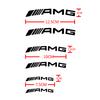 AMG Logo Personalized Modification Decorative Sticker Car Sticker Brake Caliper Sticker Label For Mercedes Benz 2021 C /S Class ZW3