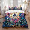 3Pcs Spiderman Villains Unite Bedding Set Quilt Cover Pillowcase Home Christmas Xmas Halloween Gift 1 Duvet Cover 2 Pillowcase M924473