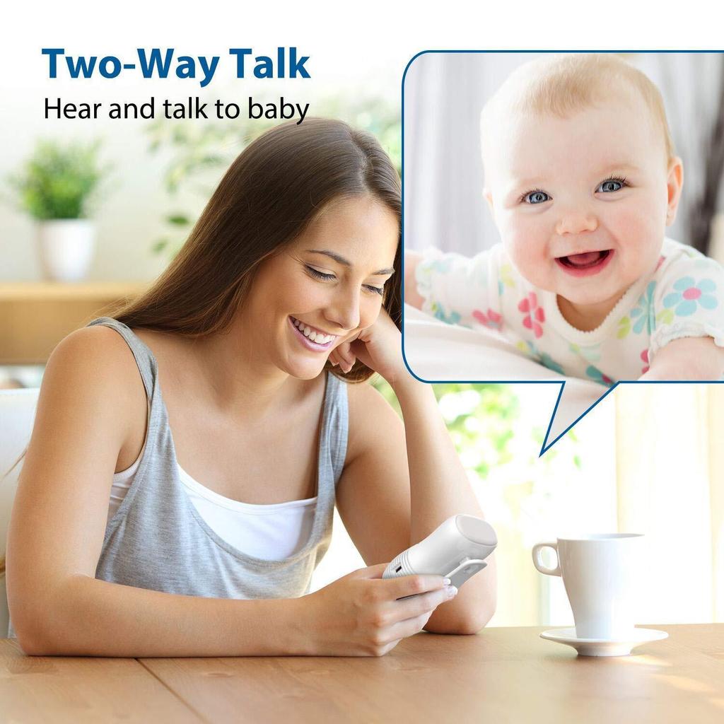 Smart Wireless Baby Monitor with Intercom