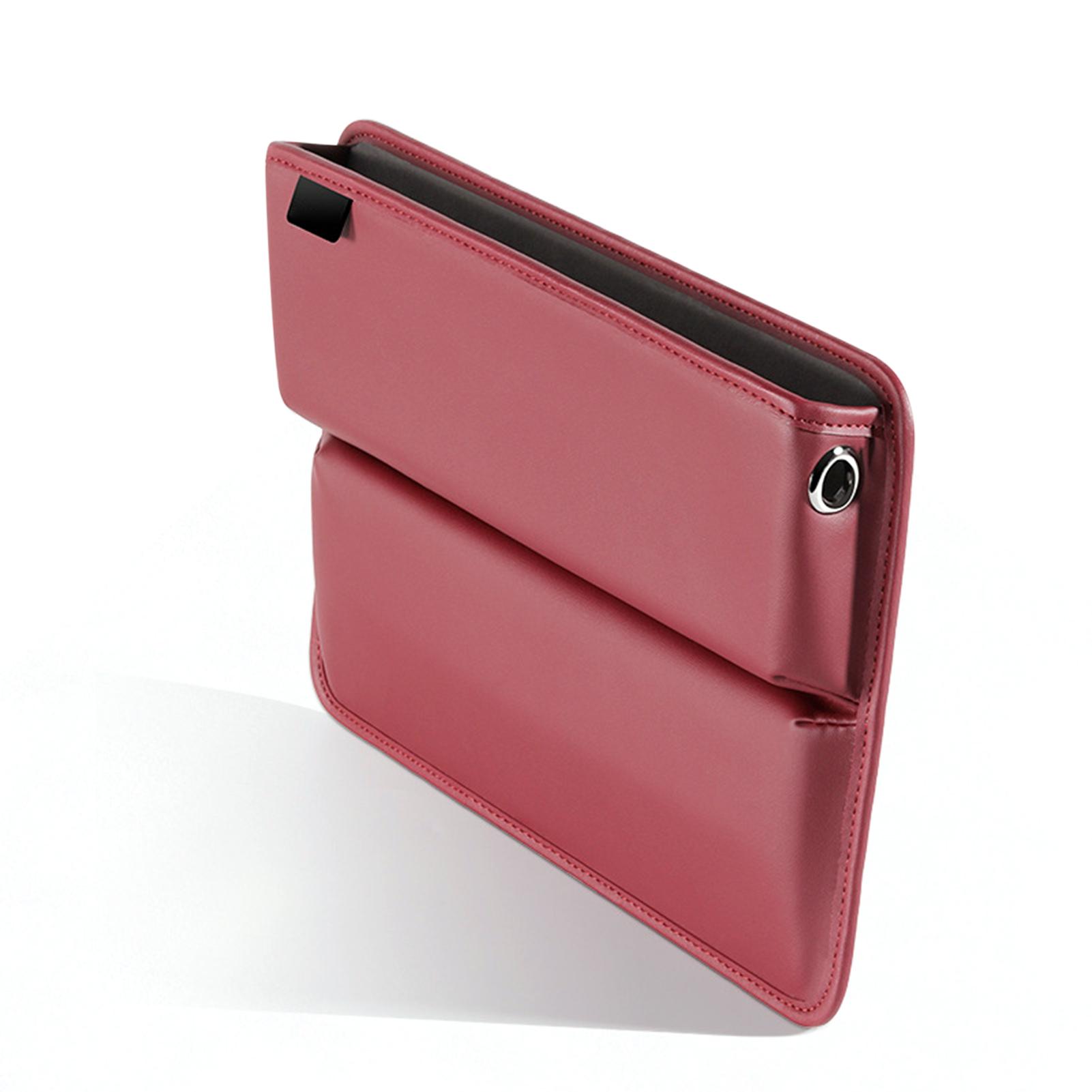 

Органайзер для автомобильного сиденья, наполнитель для сиденья, ящик для хранения между передними сиденьями, консоль из искусственной кожи премиум-класса