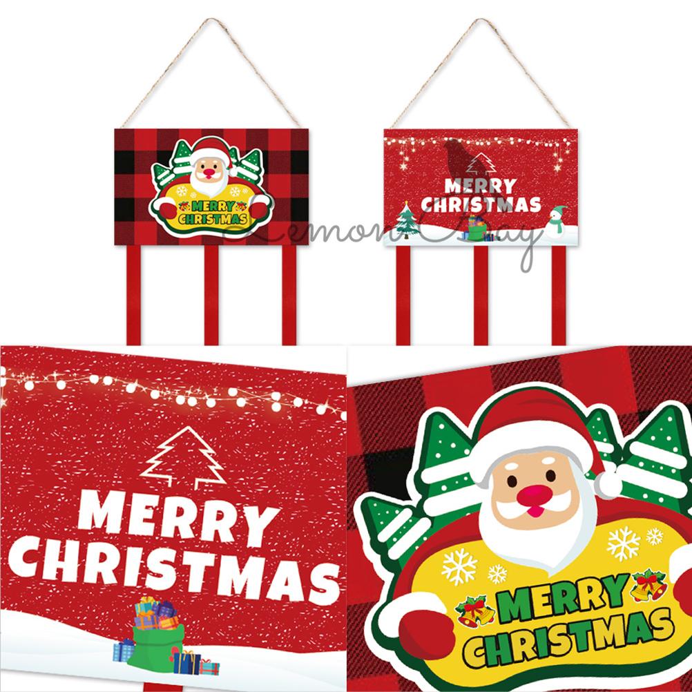Christmas Card Holder Felt Wall Hanging Picture Holders with 40 Photo Clips Picture Frame Collage
