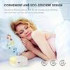 1200mAh Portable USB Rechargeable White Noise Machine with Night Light, 9 Soothing Sounds, Timer Shutdown for Home/Office Use