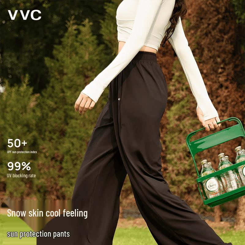 VVC Women s Sun Protection Loose Wide-Leg Pants