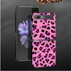 Fashion Leopard Print Panther Black Pc For Samsung Galaxy Zflip3 Z Flip3 5g Zflip Flip Smartphone Case