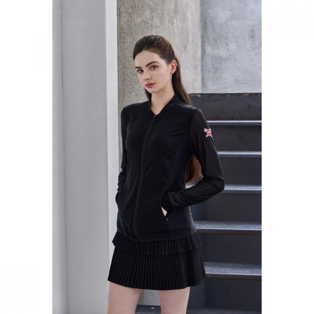 Goxo Черная кофта на молнии с сетчатыми рукавами Сердечный приступ S