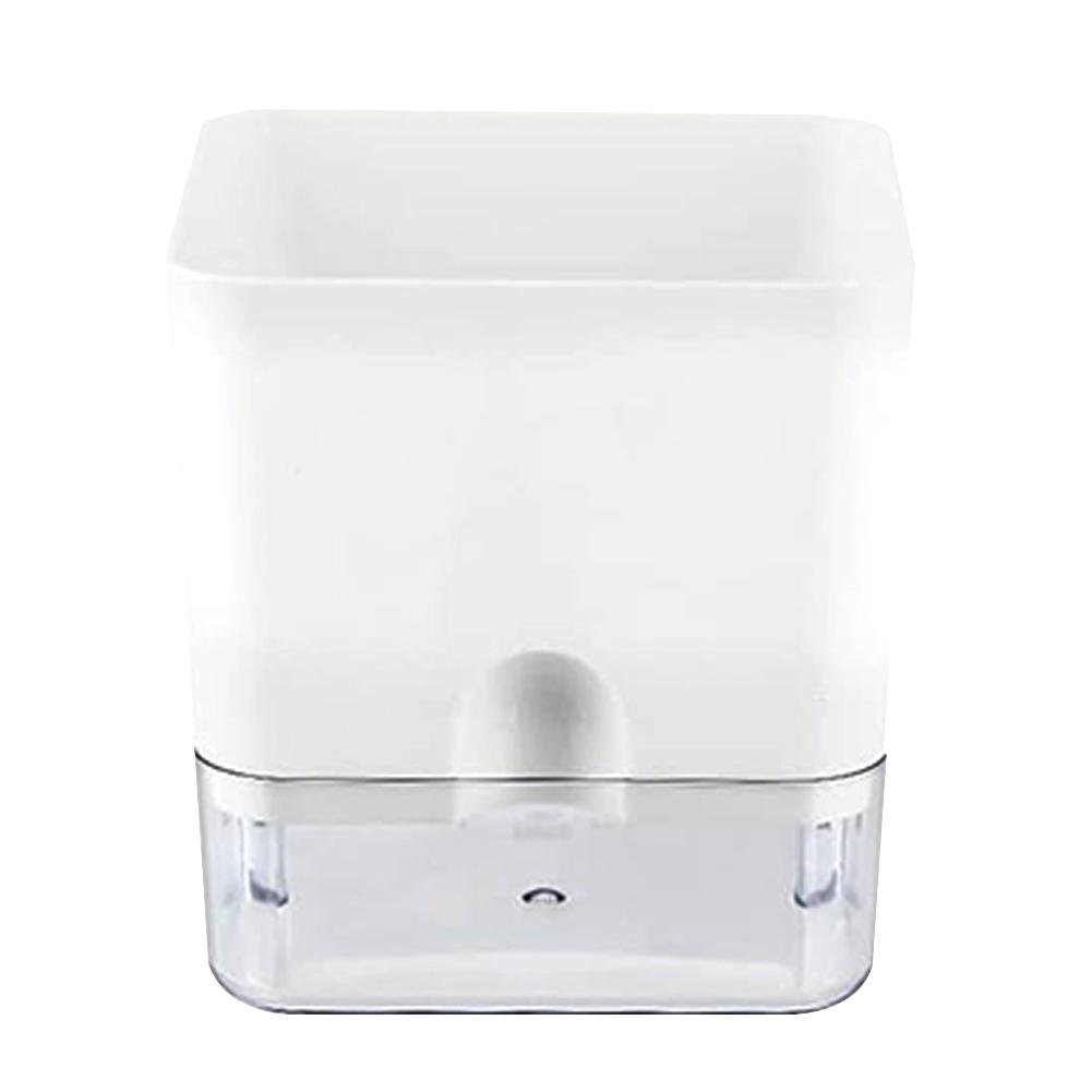 Self Watering Plant Pot Self Watering Planter with Cotton Rope Transparent Flower Pot with Visible Reservoir for Indoor Plants