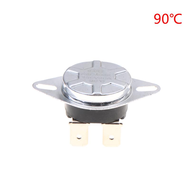 Ksd302X/T 250V20A Temperature Sensor 75-95 Degrees 4Pin Bipolar Temperature Switch Manual Reset Heater Thermostat
