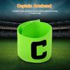 Football Captain Armband Professional Leader Match Football Armband Adjustable Bright Color Soccer Training Accessories