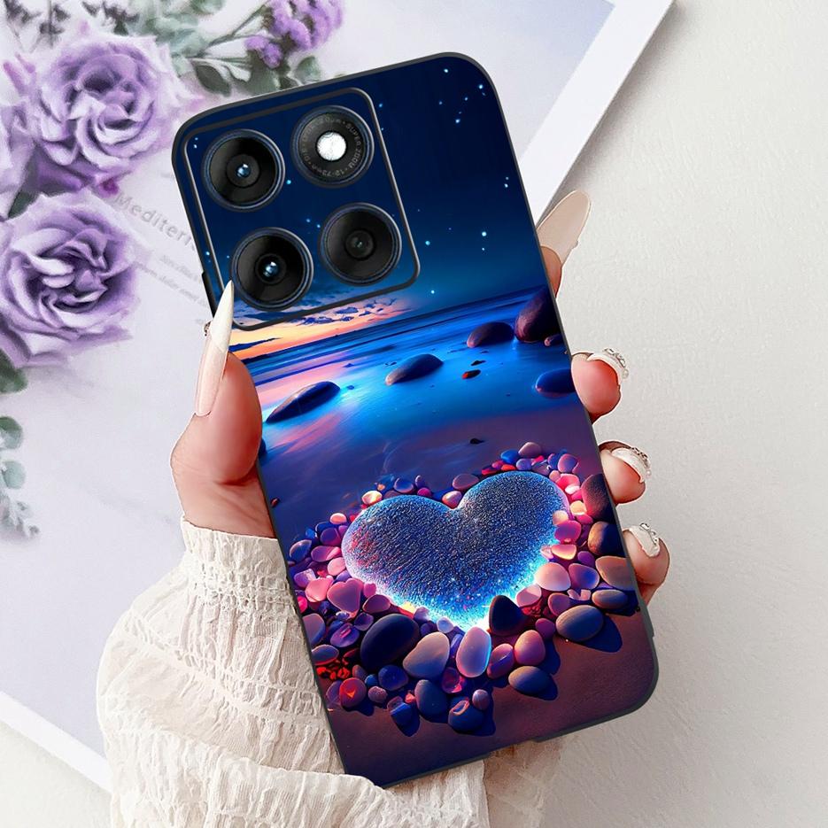 Etui do Motorola Edge 60 Pro Luksusowe Pokrowiec Malowany Motylem Miękki Pokrowiec TPU na Telefon Dla Motorola Edge 60 Fusion Egde60 Pro 60S Torby