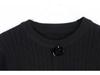2024 Autumn/Winter Slim Fit Camellia Embroidered Long Sleeve Knit Cardigan for Women
