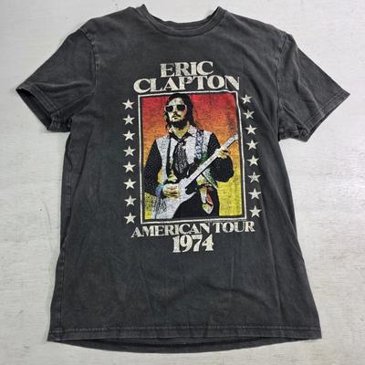 New American Tour 1974 Eric Clapton T- Shirt