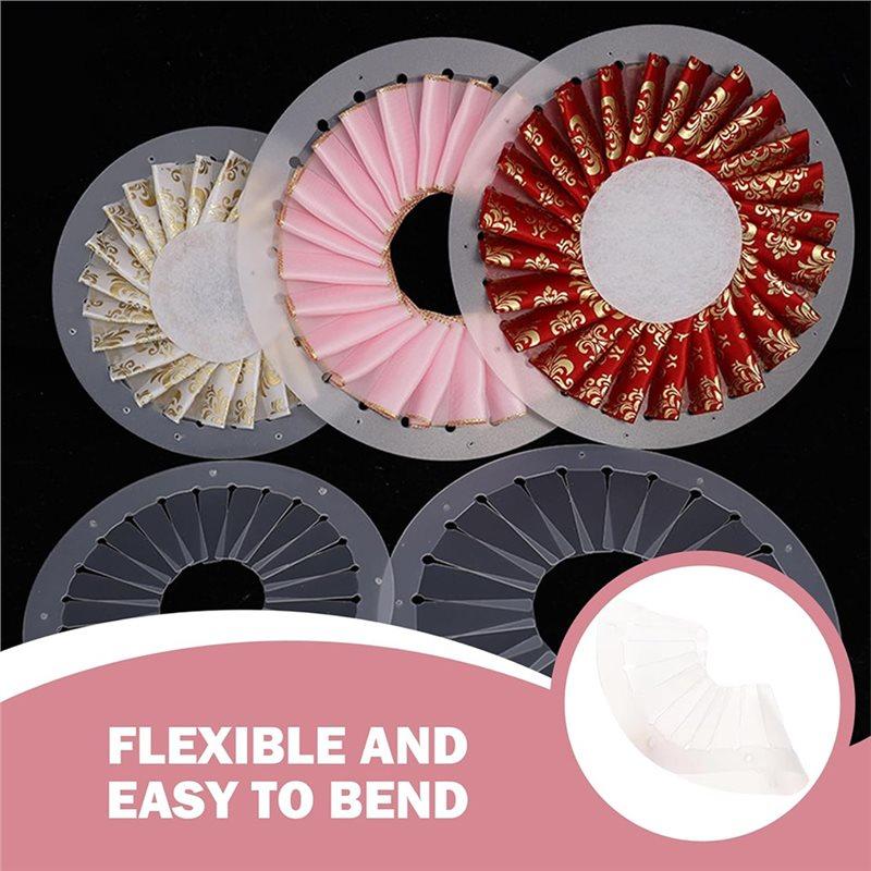 3-Piece Rosette Maker Set For DIY Ribbon Flowers, Perfect For Beginners And Home Decor Projects