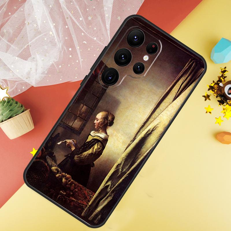 Johannes Vermeer Phone Case For Samsung Galaxy S25 FE S23 S21 S20 S22 S24 S26 Ultra S10 S26 Plus Cover Coque