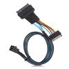 15 Pin SFF8643 To SFF8639 Cable High Speed Server Connector Cable  Server Application