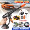 Cordless 1000W 24V Car Washer Cleaner Portable Handheld Car Wash Water Gun High Pressure Washer Foam Generator for