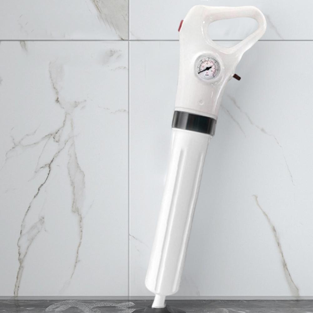 Toilet Sewer Dredge Clogged Remover Pipe Dredging Toilet Plungers Drain High Pressure Air Drain Blaster Pump Pneumatic Dredge