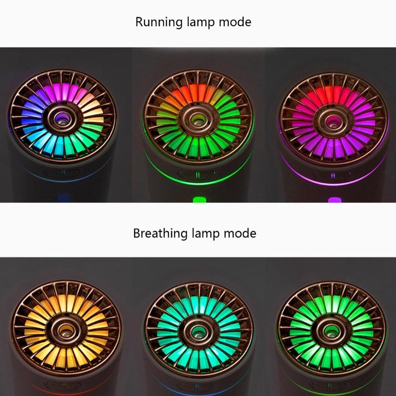 Wireless Car Air Humidifier Timing Auto-off USB Diffuser 300ml Portable Humidification Mist Maker Equipment for Bedside