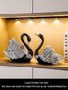 Swan Wine Rack Ornament - Elegant Display for Living Room or Dining Cabinet