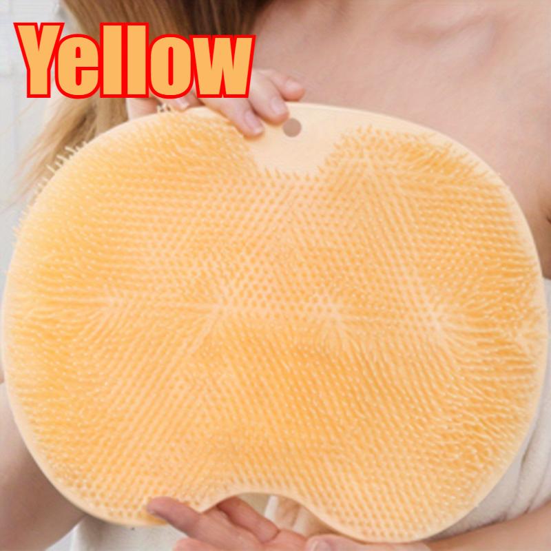 Foot Scrubbing Pad Bathroom Bath Brush Multifunctional Scrubbing Foot Massage Pad Non-slip Foot Pad Silicone Bath Brush