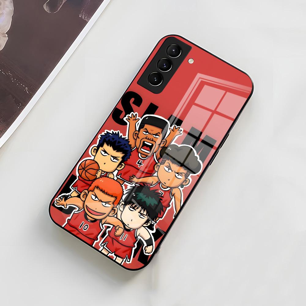 SLAM DUNK Phone Case For Samsung A56 A36 A26 A16 A15 A25 A35 A55 A14 A34 A24 A54 Glass Case