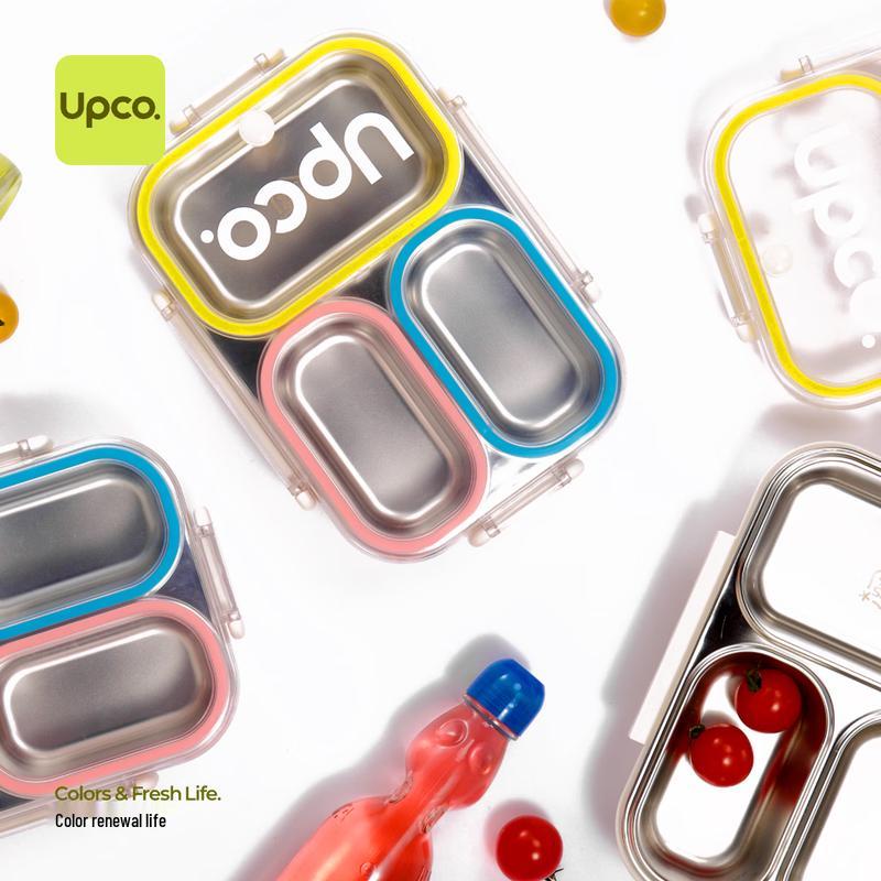 BBFRESH 3-Compartment Stainless Steel Lunch Box