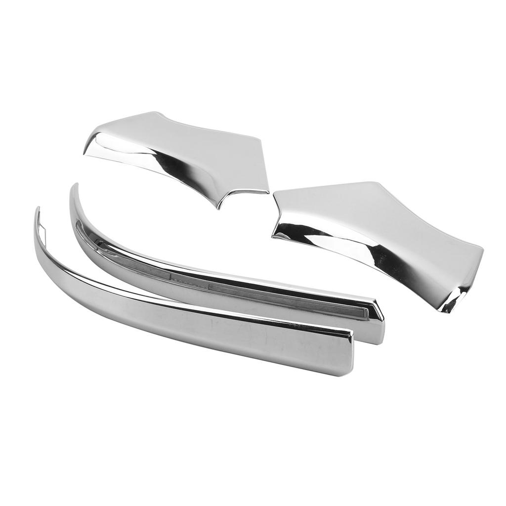 4Pcs Righthand Drive Rearview Mirror Strip AntiCollision Decoration Trim for Harrier Venza XU80 2020 2021