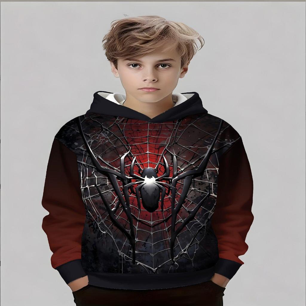 Boys and Girls 3D Printed Sports Fashion Hoodie Casual Fashion Comfortable Hoodie