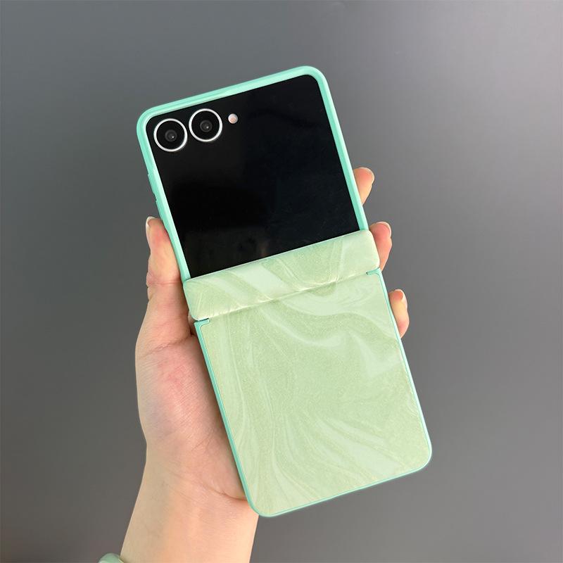 Skin-Feel Drop-Proof Case for Samsung Zflip8/7/6 - Full Wrap, Middle Hinge, Foldable Screen Protection