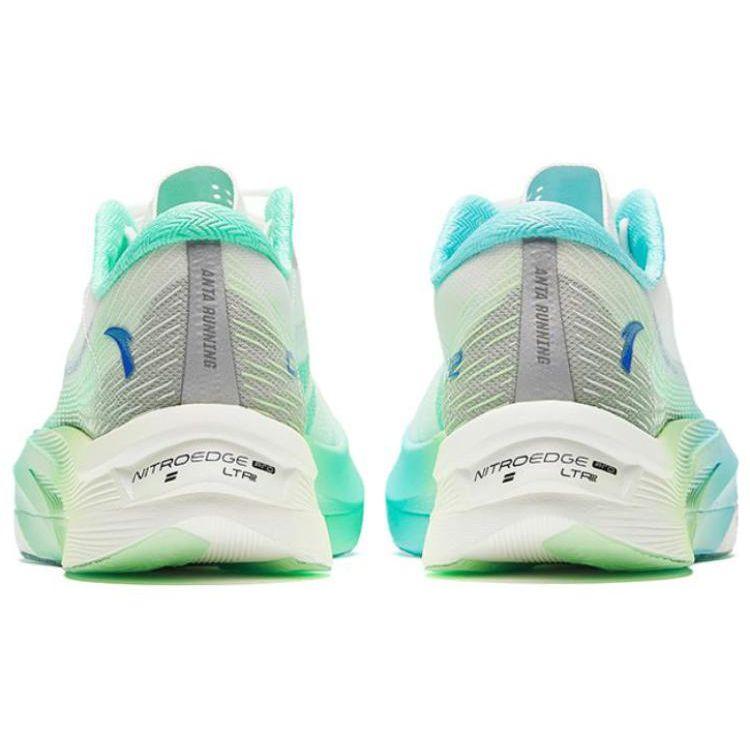 Anta C202 5 GT Pro Comfortable Versatile Trendy Shock Absorbing Durable Low Top Running Shoes Men Sneaker White Green 112355561-9