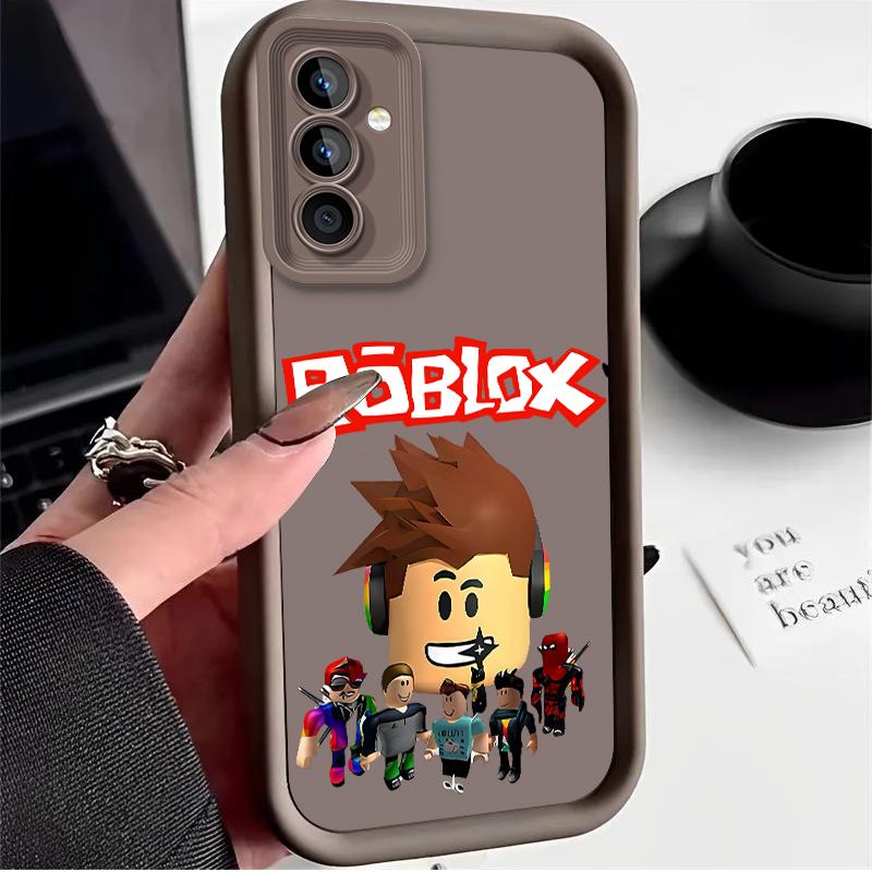 Cute R-Robloxes Case for Samsung Galaxy A53 A50 A50S A36 5G A35 A34 A33 A32 A30 A26 A24 A23 A22 A20 A16 A15 A14 A13 4G Cover