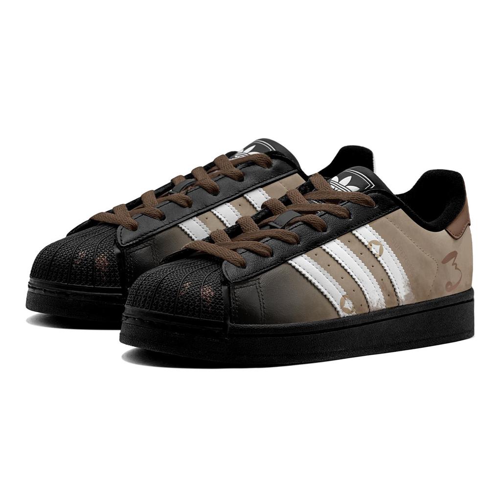 adidas Originals Superstar 2 Couple's, Wealth, Copper Coin, Old Money Style Low Top Skateboard Shoes Unisex Umber JI0079(TeamS2-S-BOX)