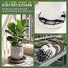 3/1PC Mesh Pad for Flower Pot Reusable Plastic Anti Rotting Root Saucer Durable Support for Indoor Balcony and Garden Plants