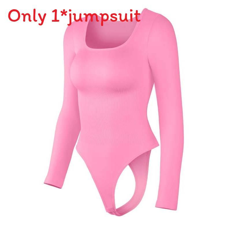 Seamless Bandage Jumpsuits With Adjustable Waist For Autumn And Spring Fashion