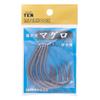 Large Fishing Hook for Live Size Pack of 5 Interhook, Tuna, Brazed, Black, 30,