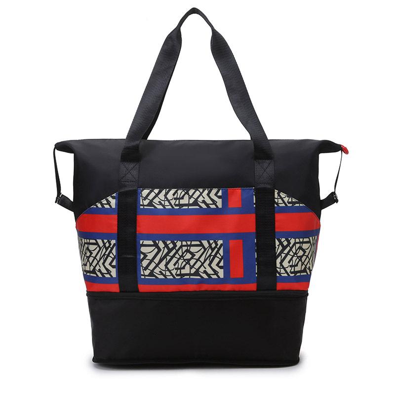 Fashion Fitness Bag Trend Dry and Wet Separation Travel Bag Large Capacity Expansion Going out Boarding Business Travel Luggage