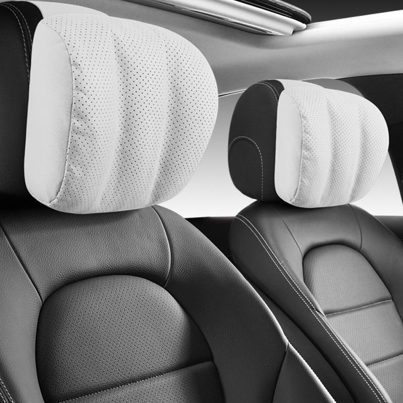 Car Headrest Neck Pillow For Mercedes Benz S-Class Maybach Pillow Auto Seat Driving Travel Head Pillow All Season Universal
