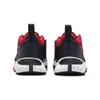 Nike Team Hustle D 11 Low top Basketball Shoes Black Red Kids' DV8994-003