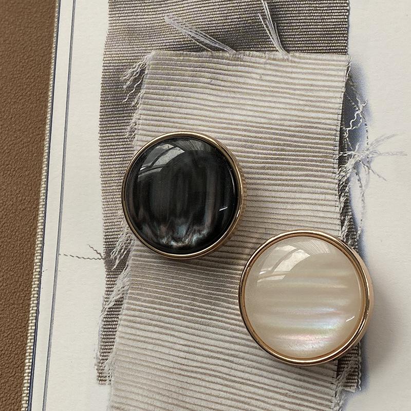 6pcs/Lot Metal Buttons For Clothing Decorative Needlework Diy Crafts Supplies Sweater Sewing Accessories Sewing Materials Sale