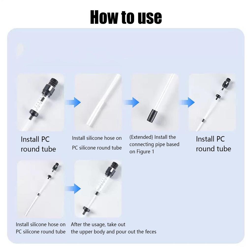 Fish Tank Gravel Cleaner Vacuum Fish Tank Sand Cleaner Manual Suction Pump Waste Remover Cleaning Feeder For Freshwater