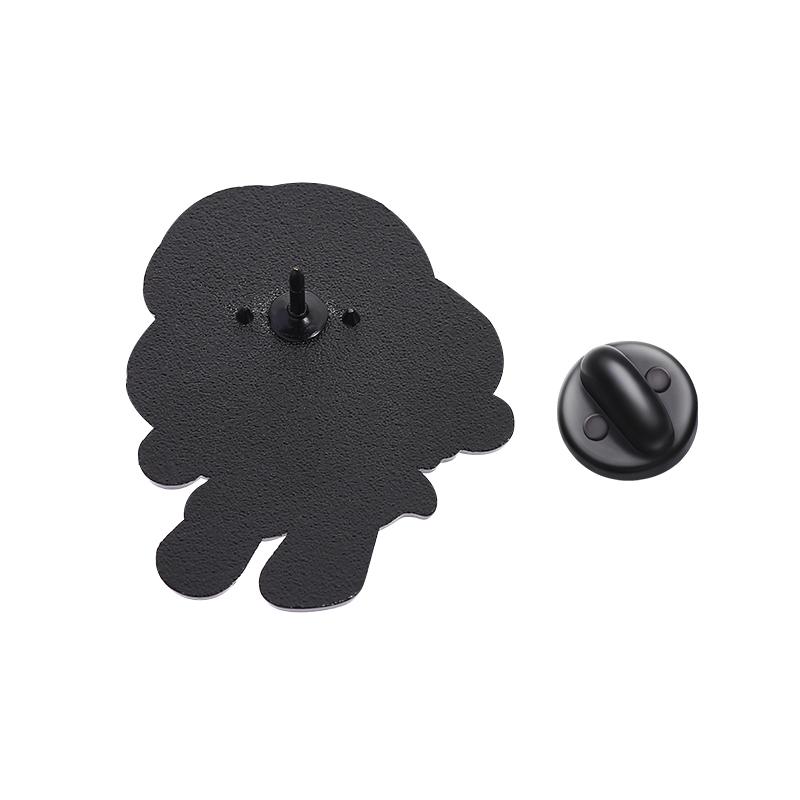 Dark Horror Doll Enamel Pins Custom Magic Girl Brooches Lapel Badges Clothes Gothic Jewelry Gift for Kids Friends