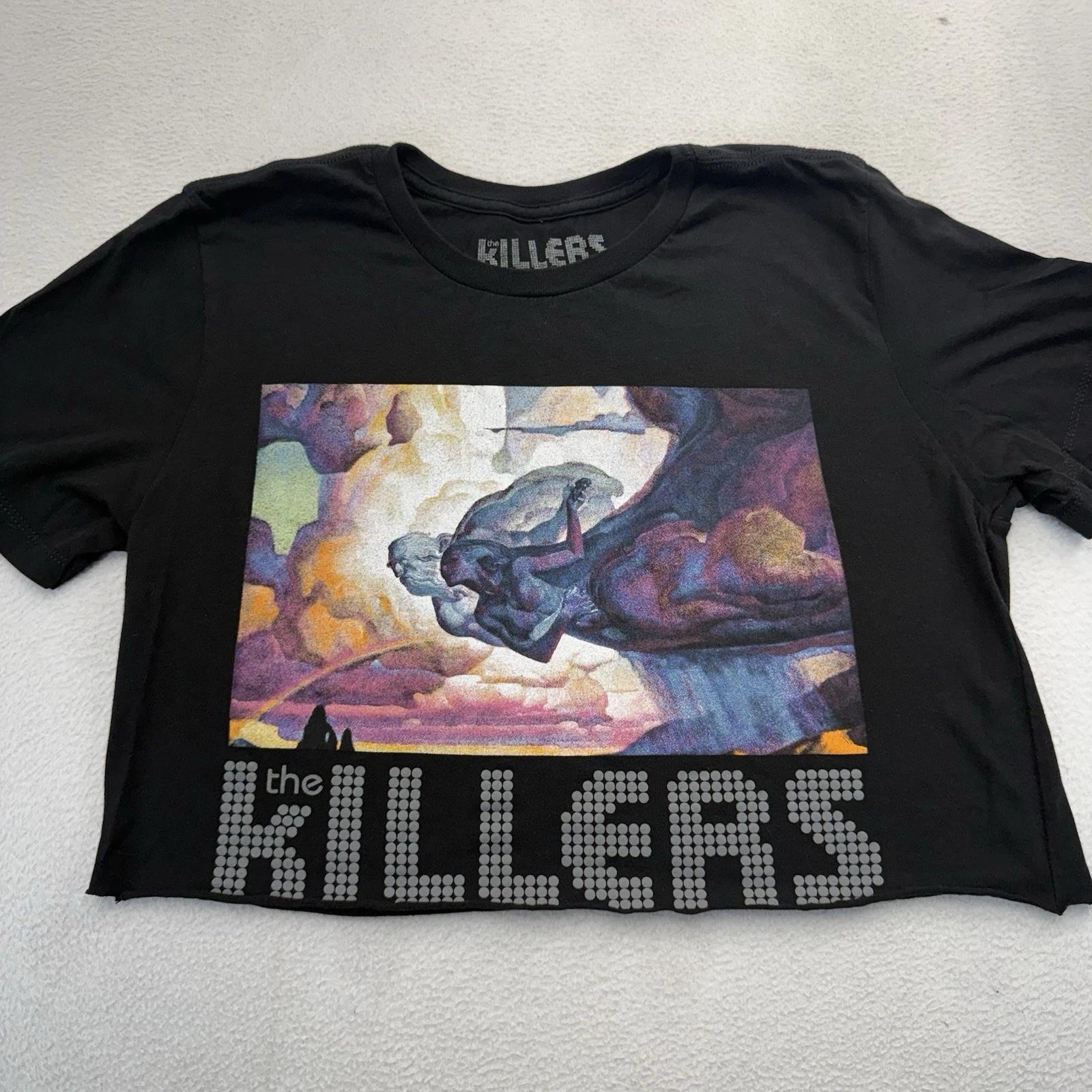 

The killers imploding the mirage 2022 North am tour shirt official Cropped M 3XL