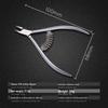 Professional Russian Style Stainless Steel Cuticle Nippers and Ingrown Toenail Clippers Set