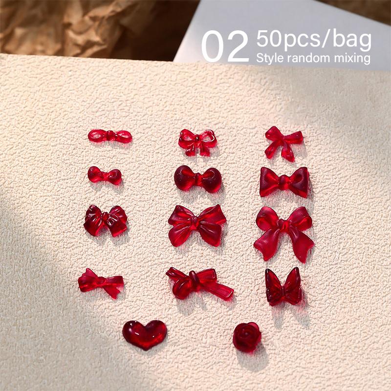 50 ks mini kosočtvercové kamínky na nehty s plochým dnem, AB barva, zdobení nehtů, křišťálové drahokamy, oslnivá manikúra, 3D dekorace na nehty